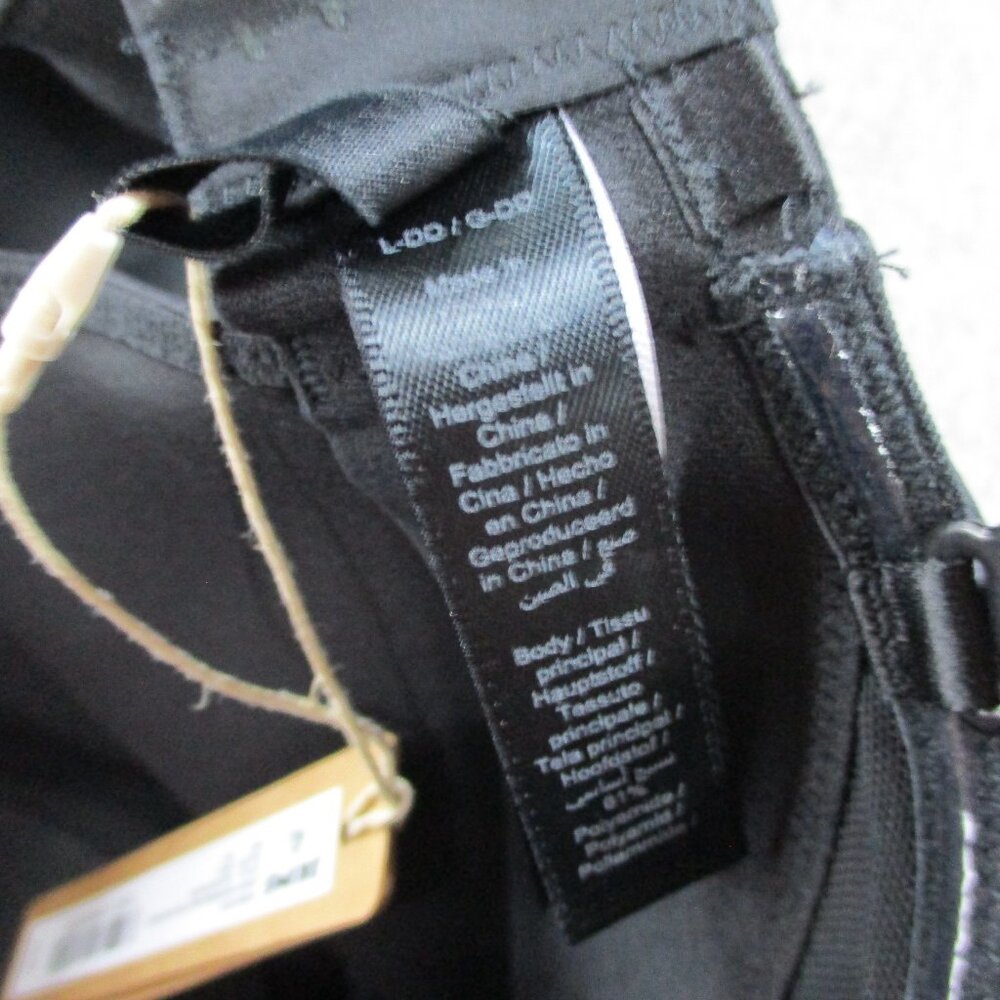 SKIMS Body Zoned Underwire Mid Thigh Bodysuit Womens LDD Onyx Black Shaping NWT - Picture 5 of 9